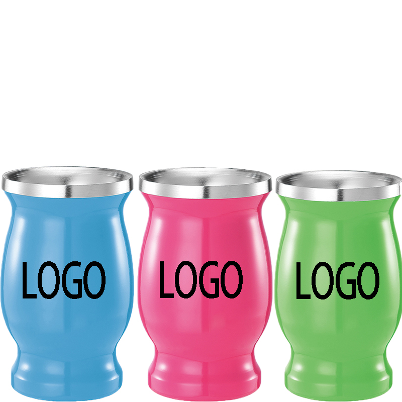 Double-Walled Stainless Steel Traditional Mate Cup ---- 7 OZ 2