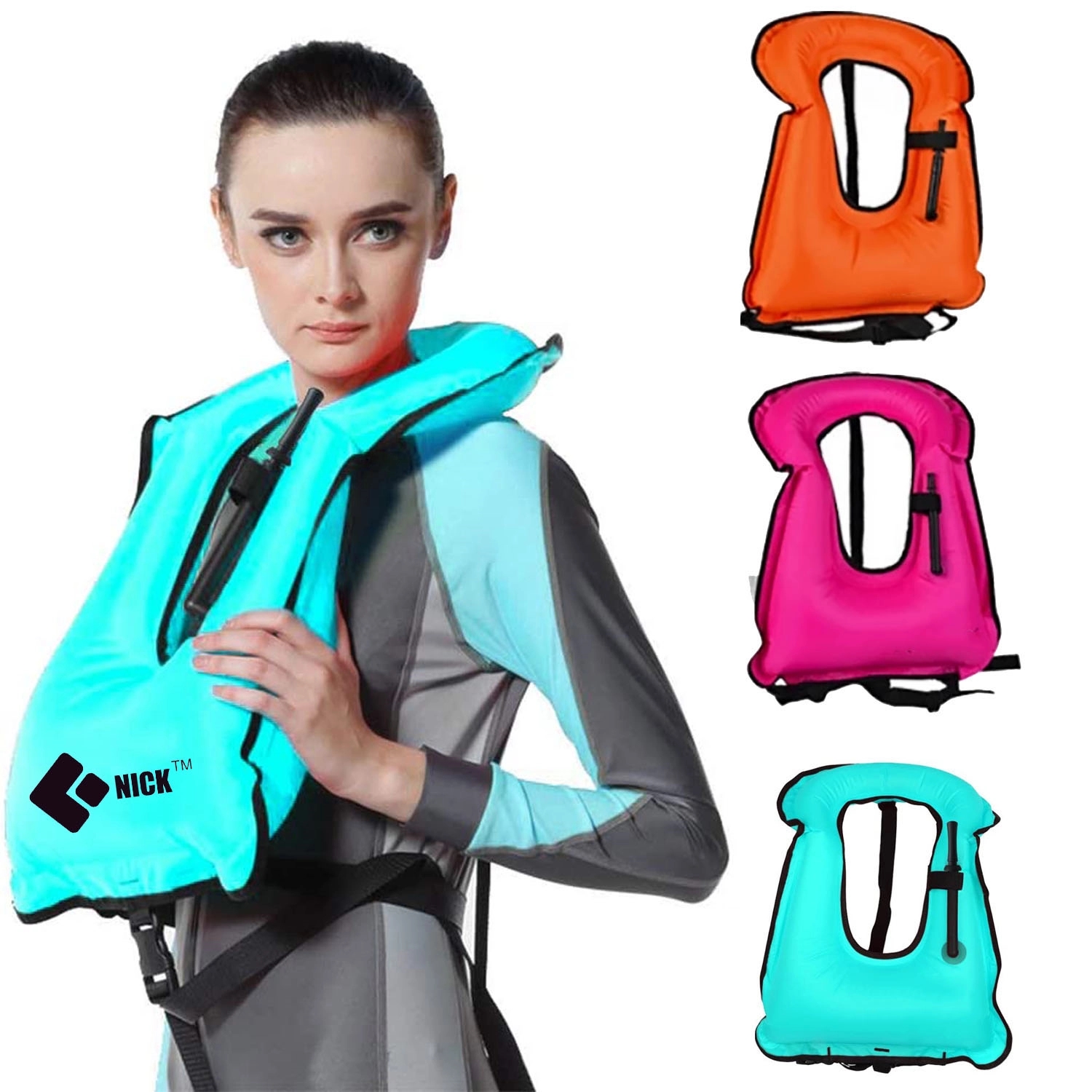 Inflatable Swimming Scuba Vest Jacket 1