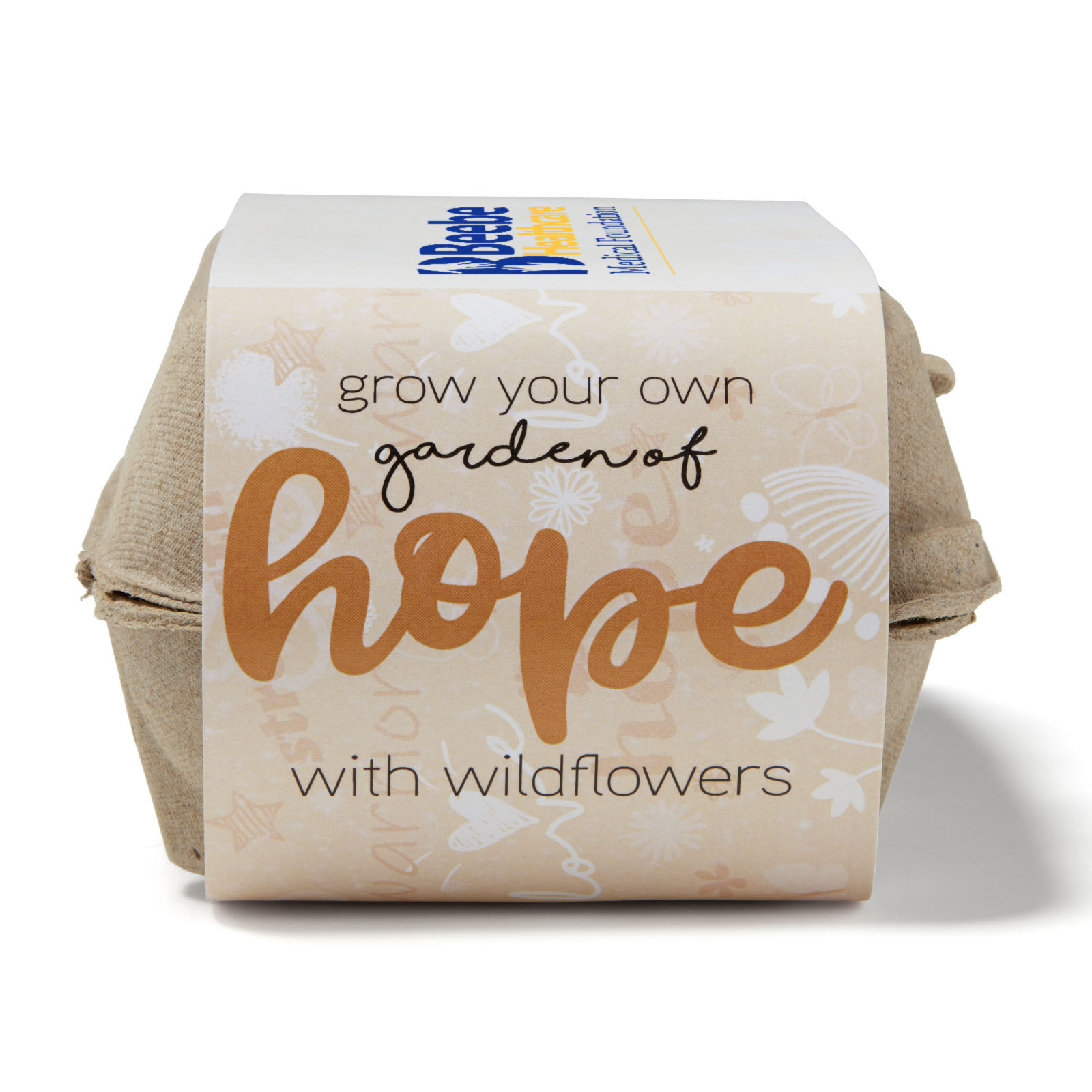 Orange Grow Your Own Garden of Hope Planter Kit 3