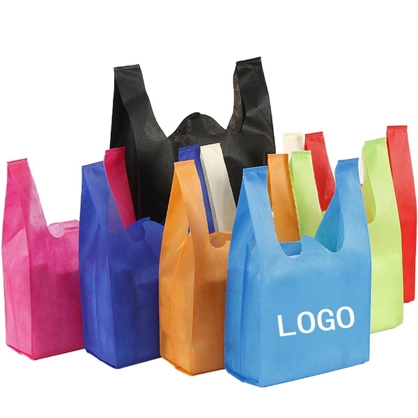 Large Non-Woven T-Shirt Vest Bag (13.8 " x 6.3 " x 23.7 ") 11