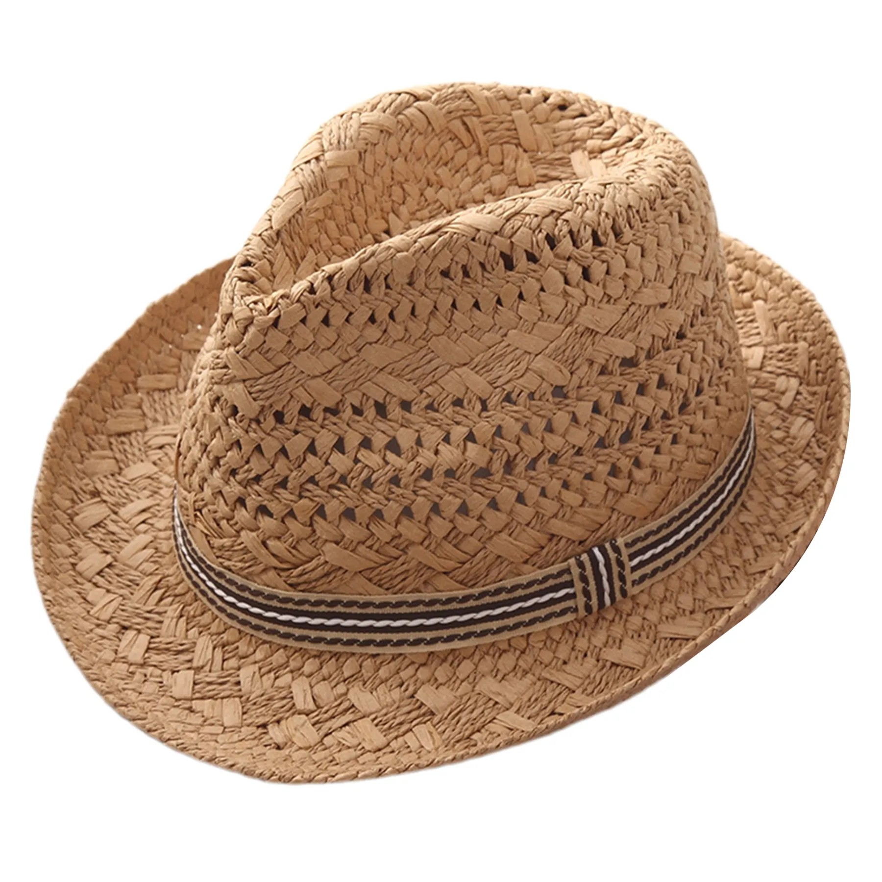 Kid'S Summer Sun Protective Straw Hat 3