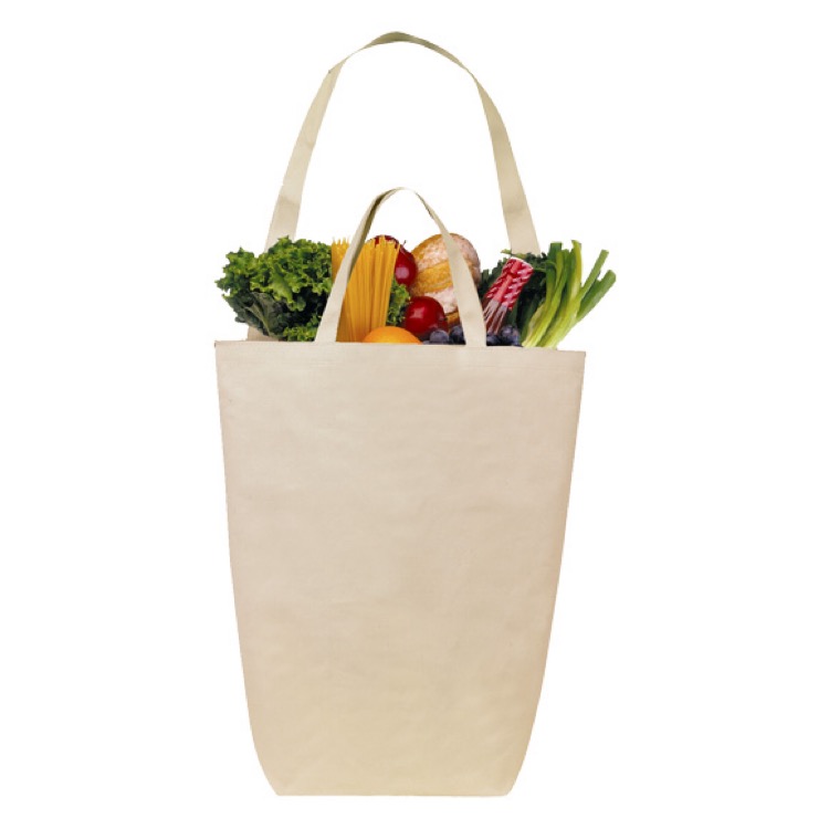 Eco Cotton Hand & Shoulder Bag, custom tote bag with logo imprint 3