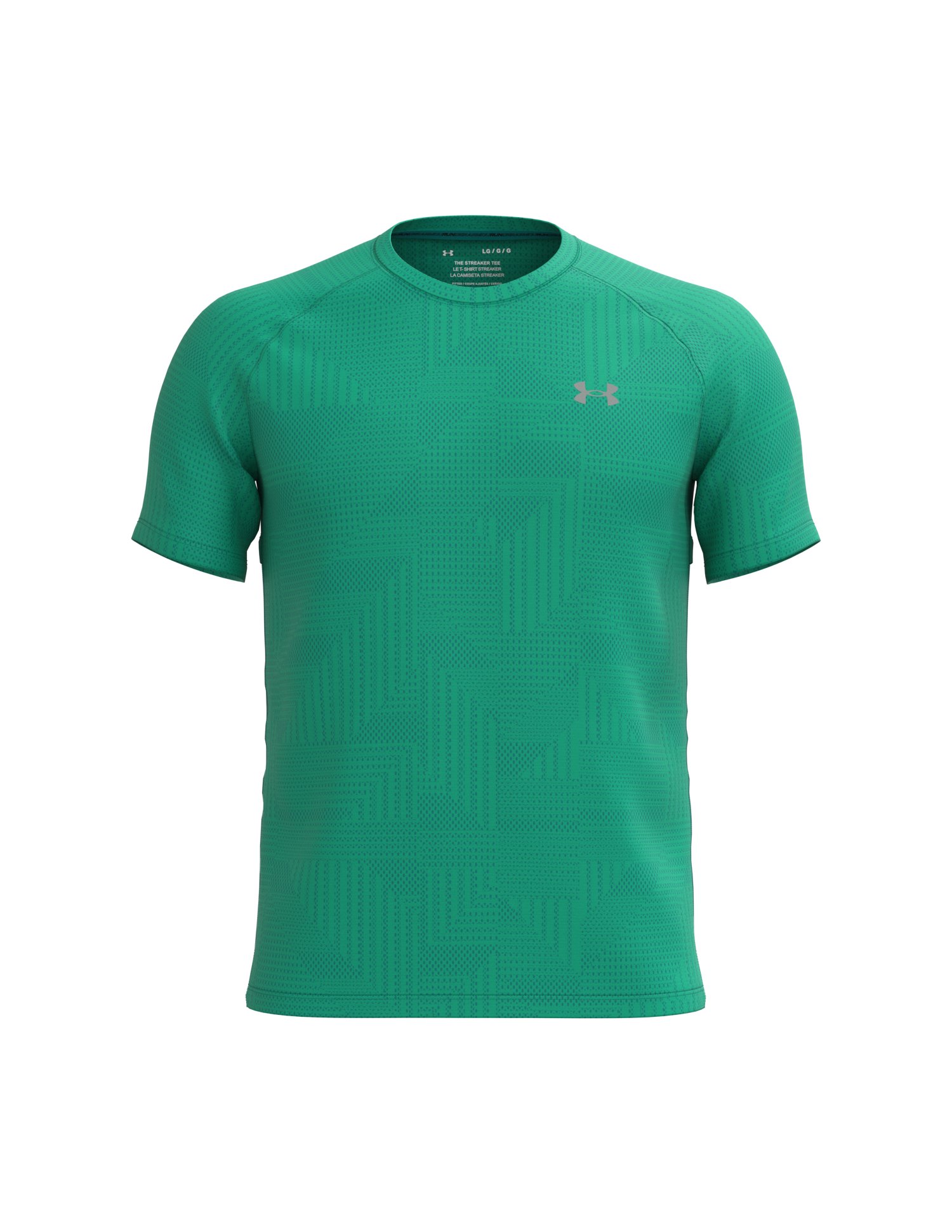 Men's UA Streaker Deco Diamond Short Sleeve  2