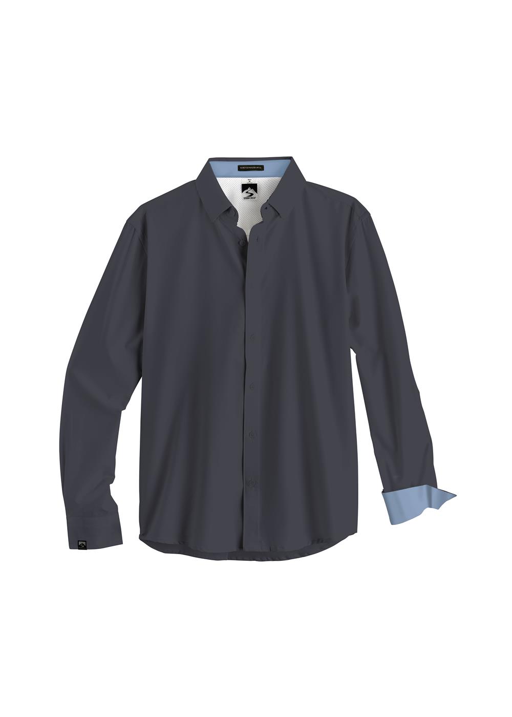 Storm Creek Men's Influencer 4-Way Stretch Solid Woven Shirt 2