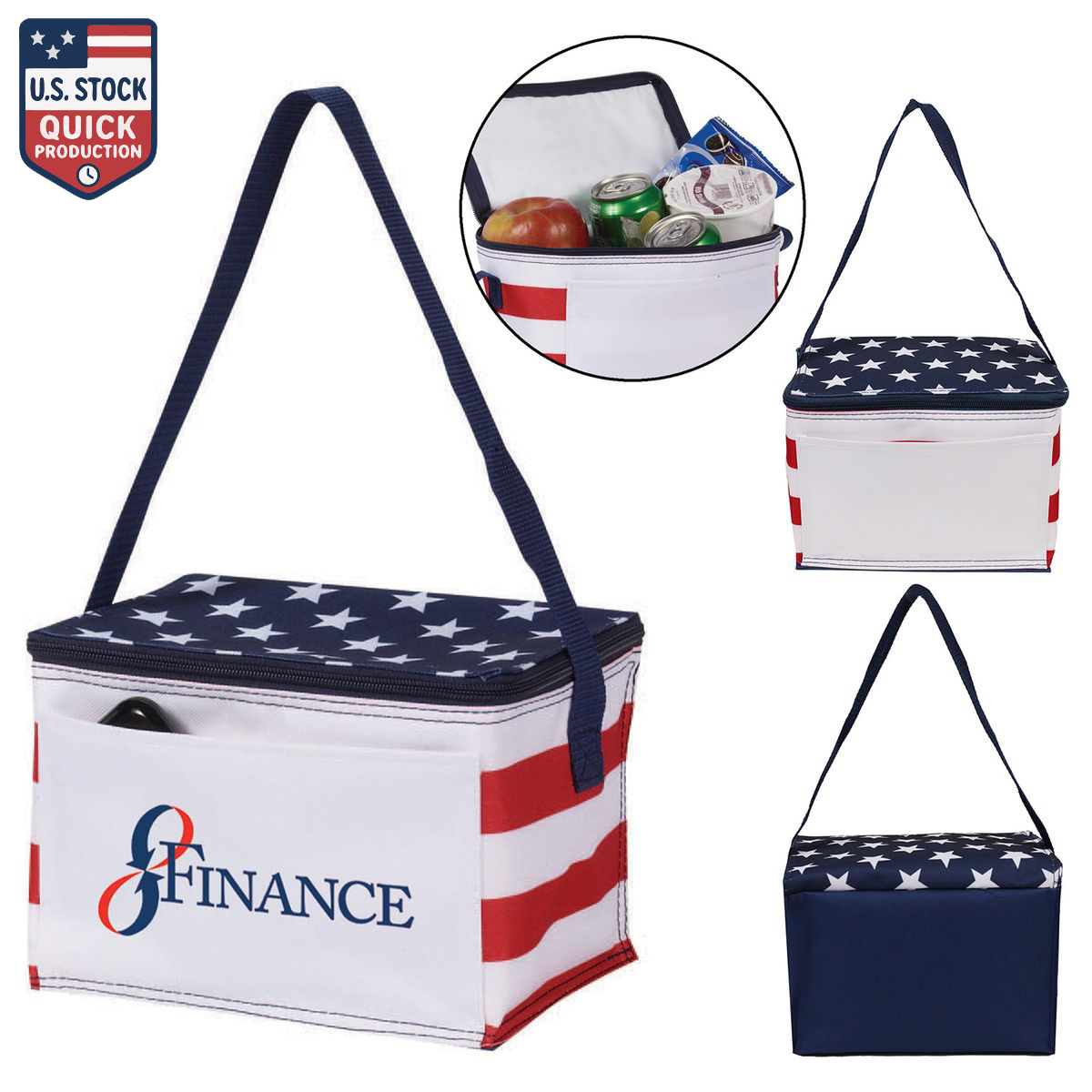 SnackShell Patriotic Cooler Bag 4