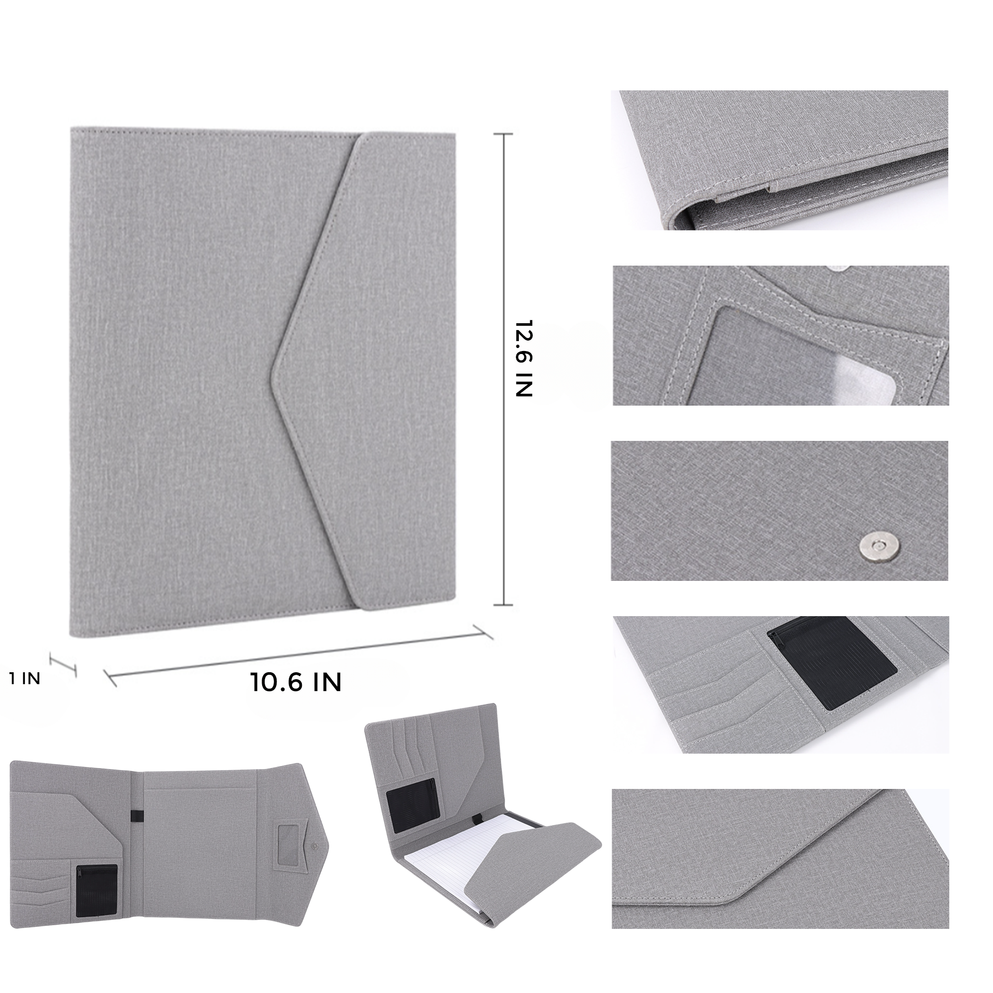 MOQ 10 PCS Textured Document Bag 2