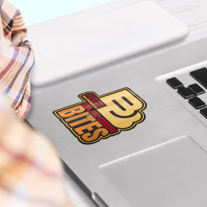 Metallic Gold Stickers 9