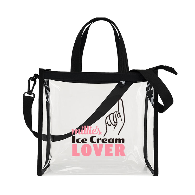 Premium Clear Vinyl Stadium Crossbody 2