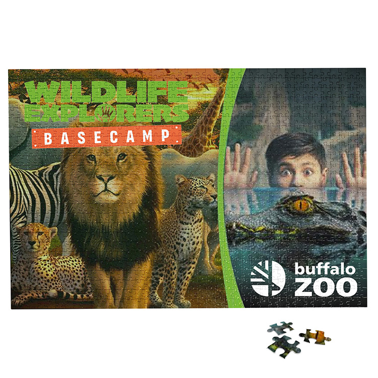 "HAZEL" 1,000 Piece Full Color Custom Jigsaw Puzzle