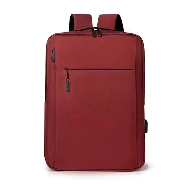 Business Slim Backpack with USB Charging Port 3