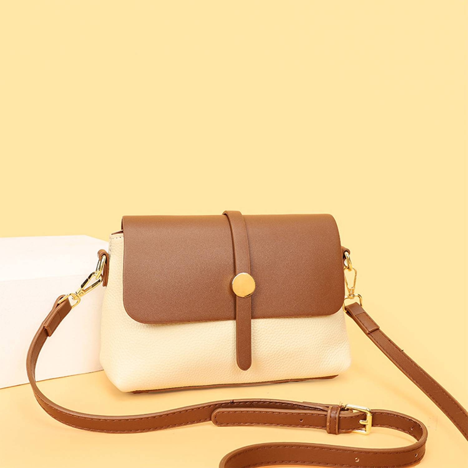 Genuine Leather Shoulder Crossbody Bag For Women 2
