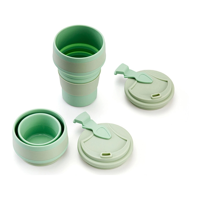 Portable Collapsible Silicone Coffee Cup 6