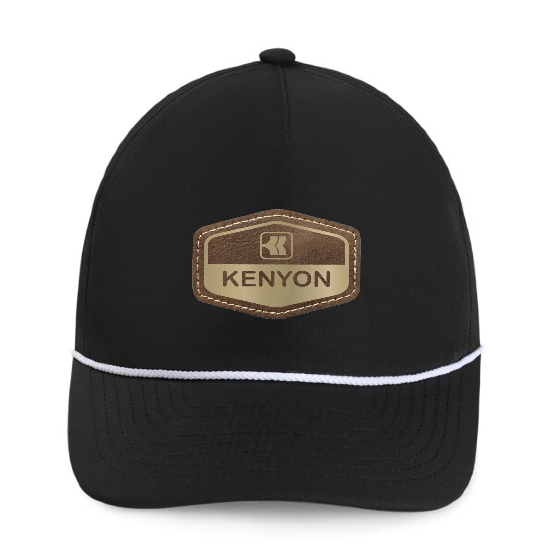 Imperial 5054U The Harrison 5-Panel Performance Rope Cap with Leatherette Patches or Embroidery 11