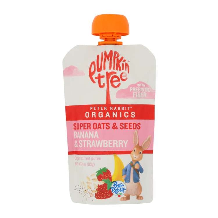 Peter Rabbit Baby Food 10pk - Banana Strawberry 1