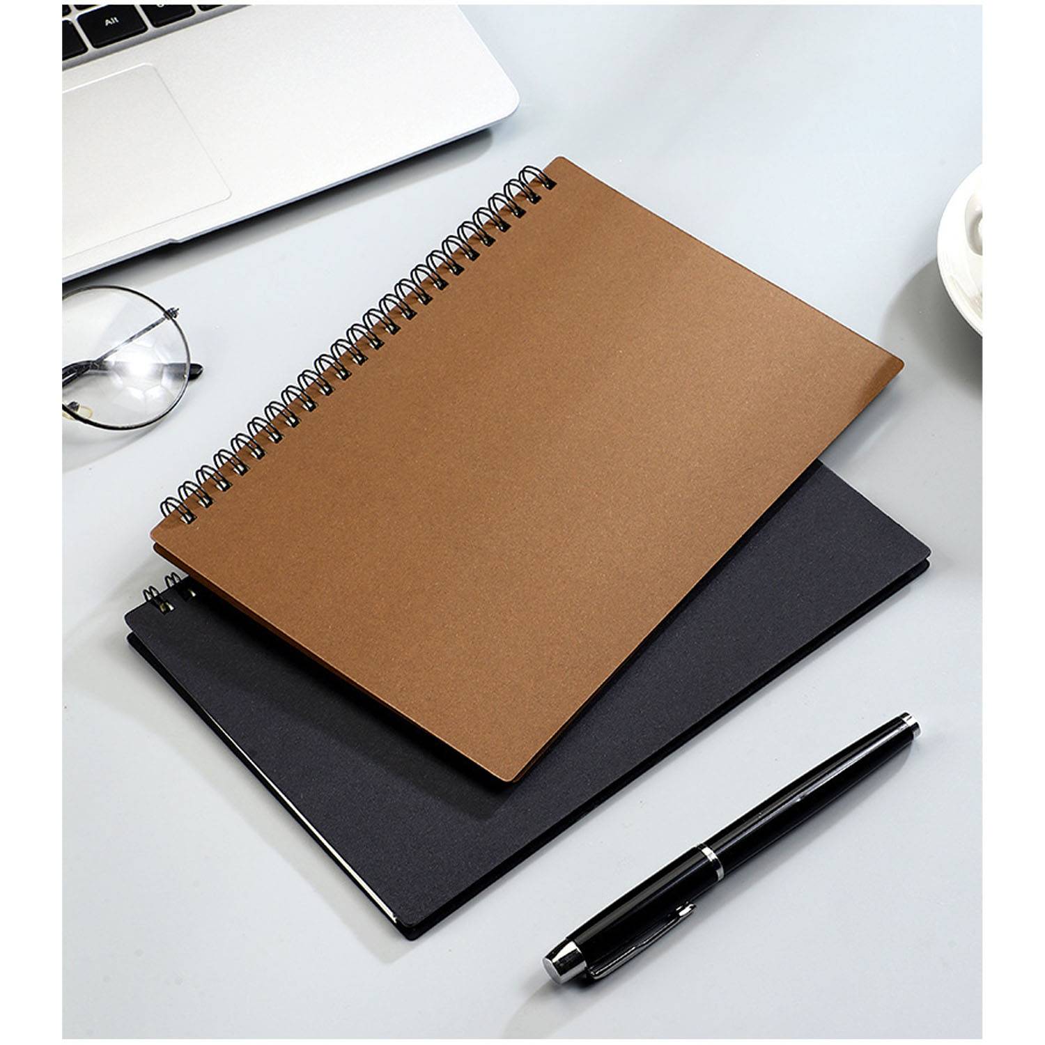 Spiral Bound Solid Color Lined Notebook 3