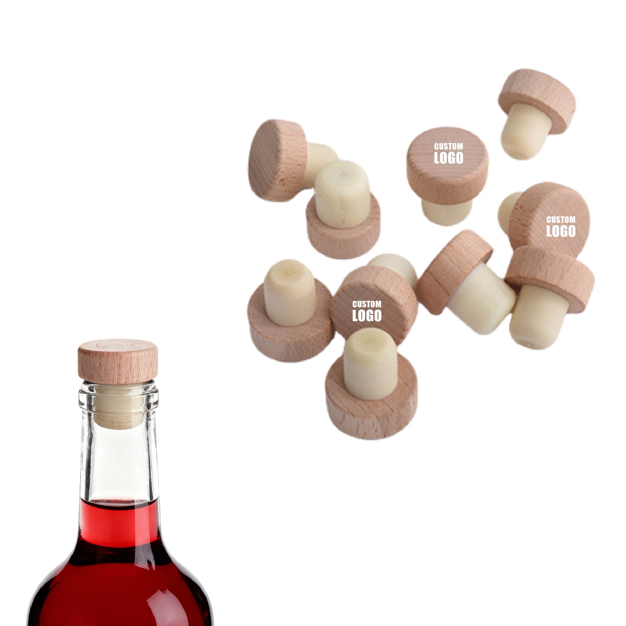MOQ 30 pcs Wine Stopper 3