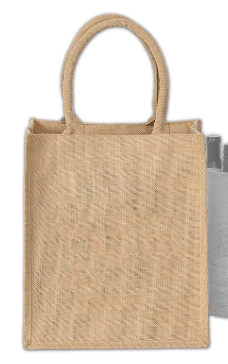 "Napa" 6 Bottle Wine Tote 11.75x7x14" 2