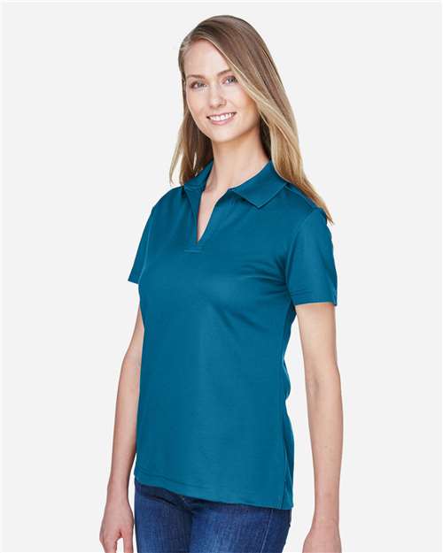 Women's CrownLux Performance® Plaited Polo - DG20W 25