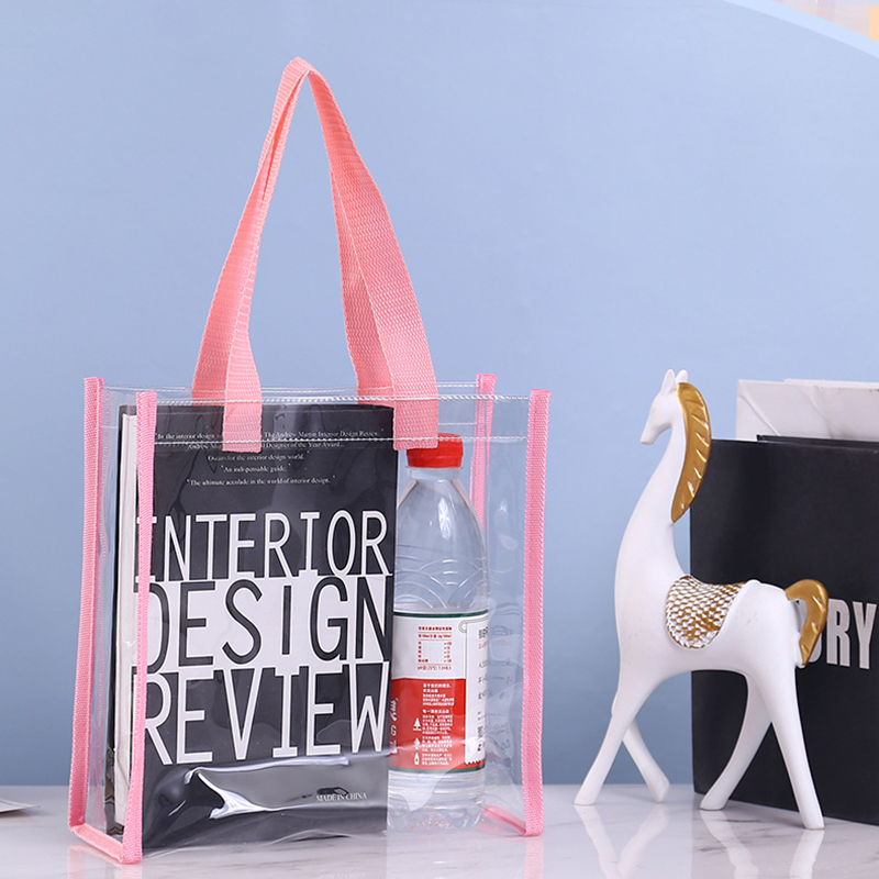 Reusable PVC Clear Tote Bag 11