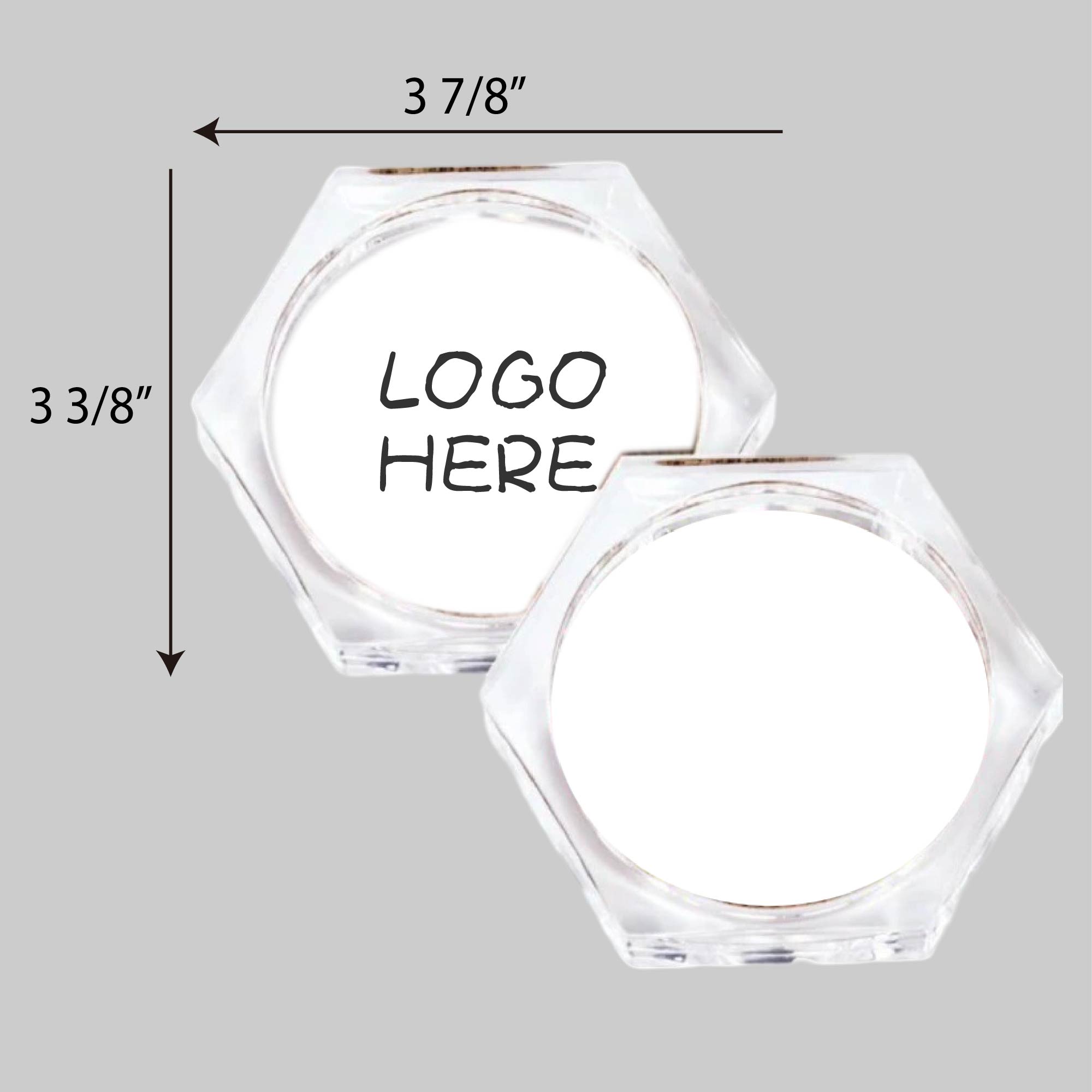 Acrylic Beverage Coaster 3