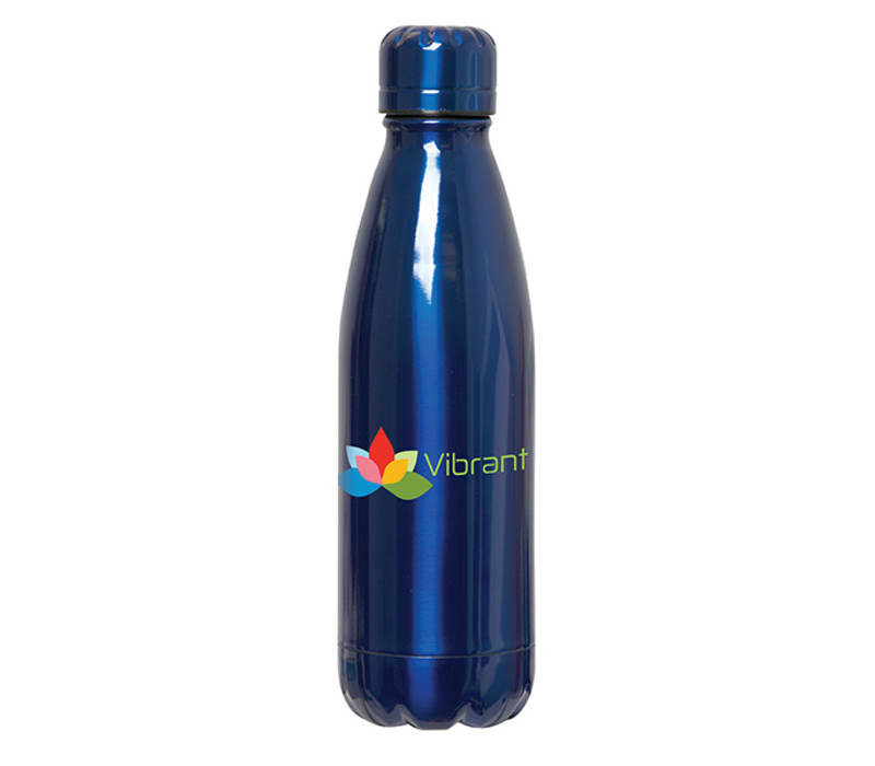 Double Wall Stainless Steel Water Bottle, 17 oz., custom water bottle with logo imprint 3