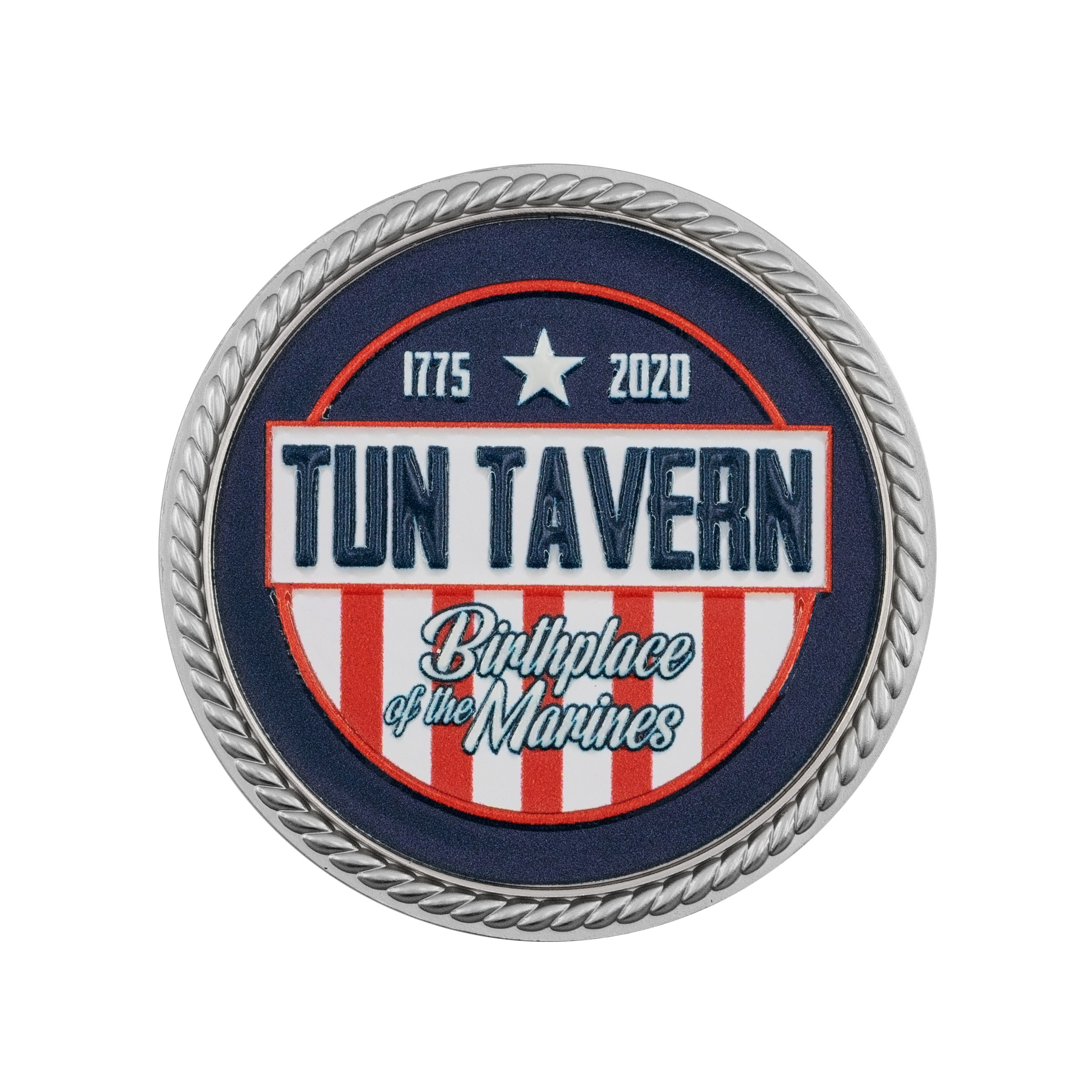 1.75" Speed Challenge Coin Rope Border w/ 3D Texture Print 11