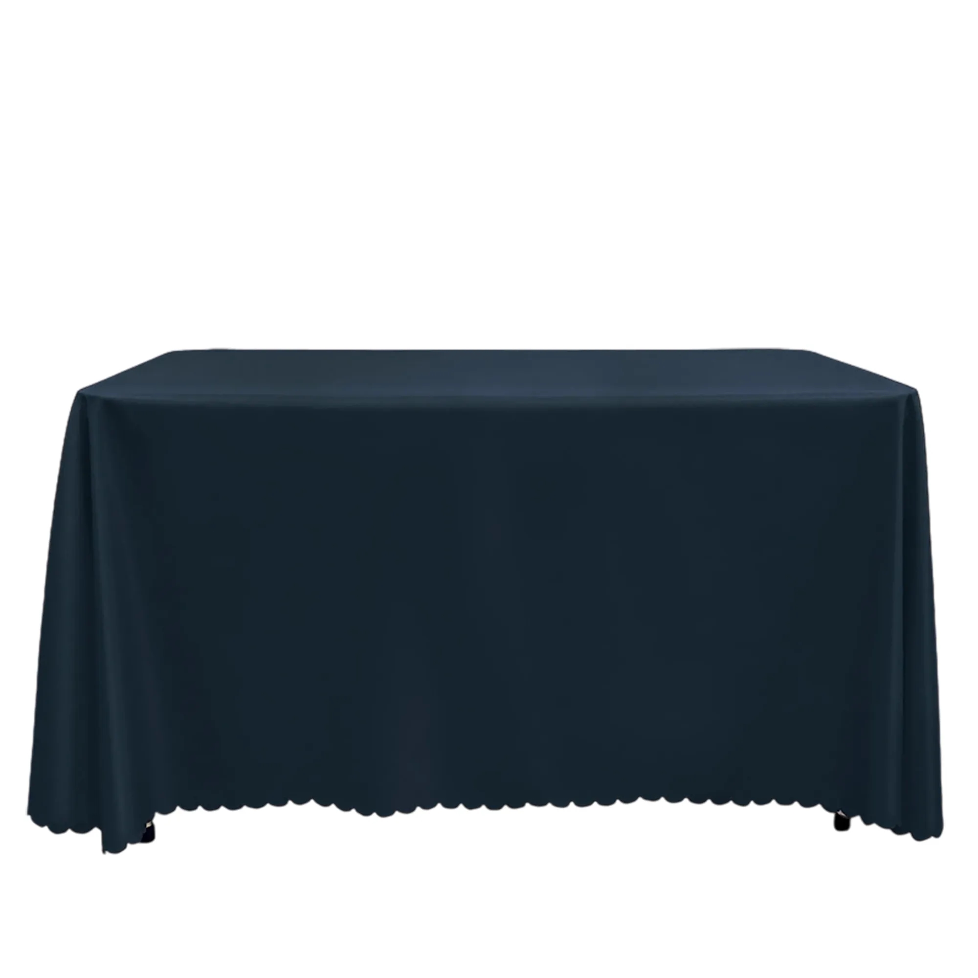 Fitted Polyester Tablecloth for 6ft Rectangle 12