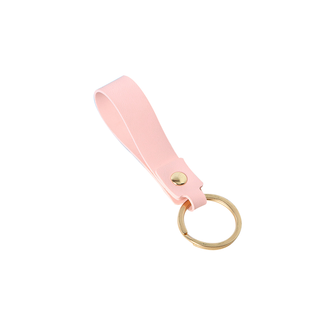 #M PU leather key chain 9