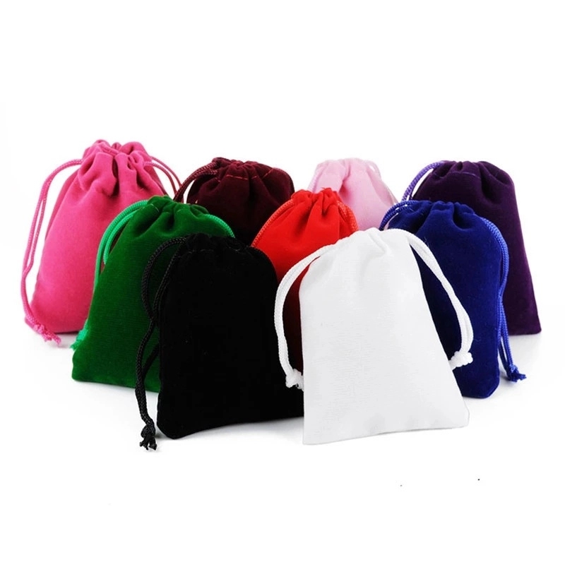 Custom Velvet Drawstring Pouch 3