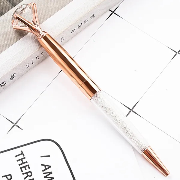 Diamond Metal Ballpoint Pen, 18