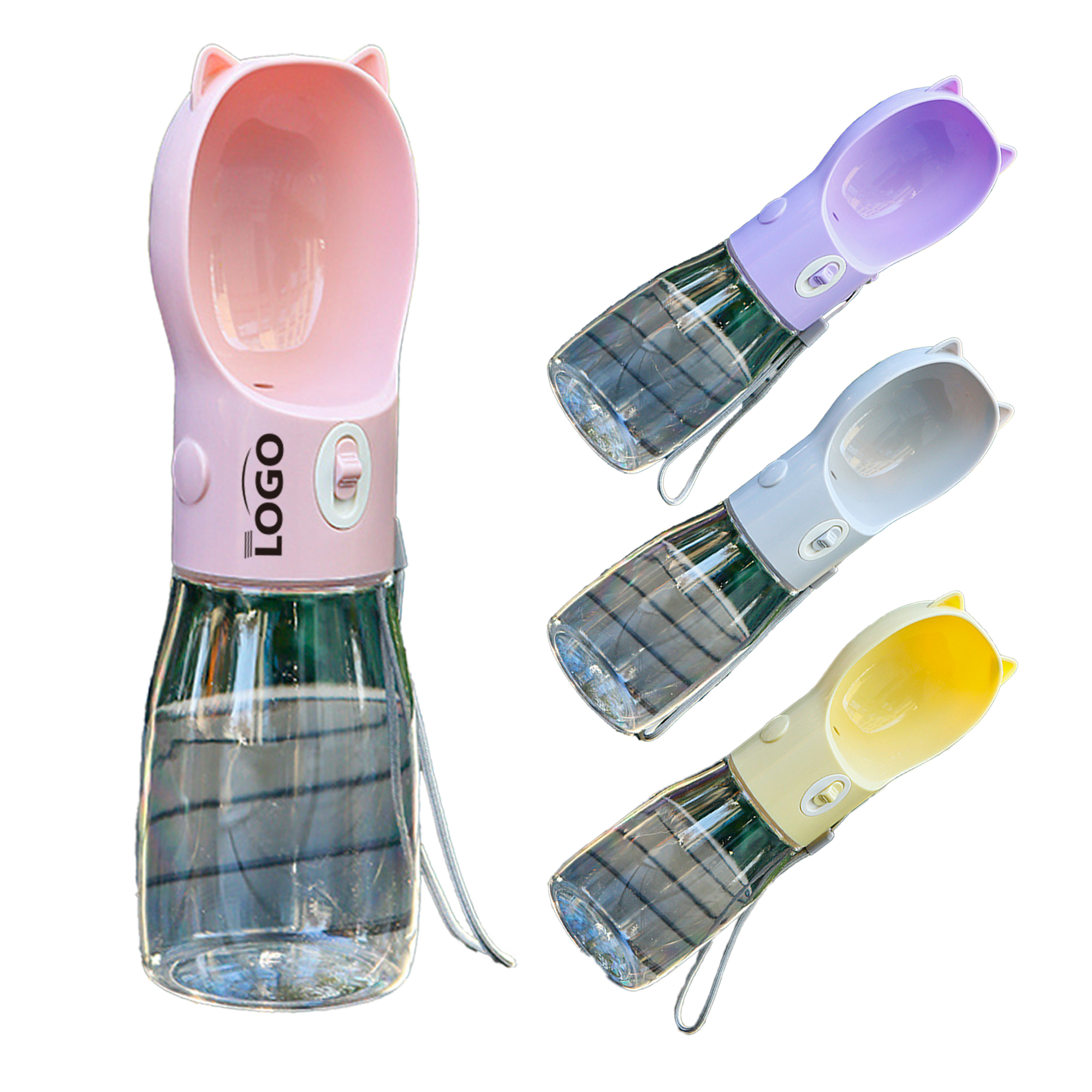 Dog 18oz Leak-Proof Water Bottle: Customizable Active Pets 3