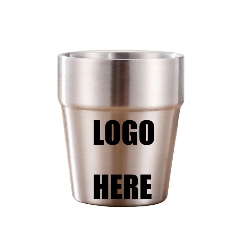 Custom 6 OZ Stainless Steel Cups Double Wall 3