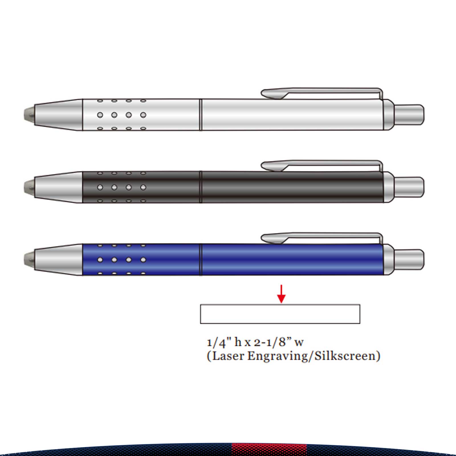 Luminex Metal Pens 6