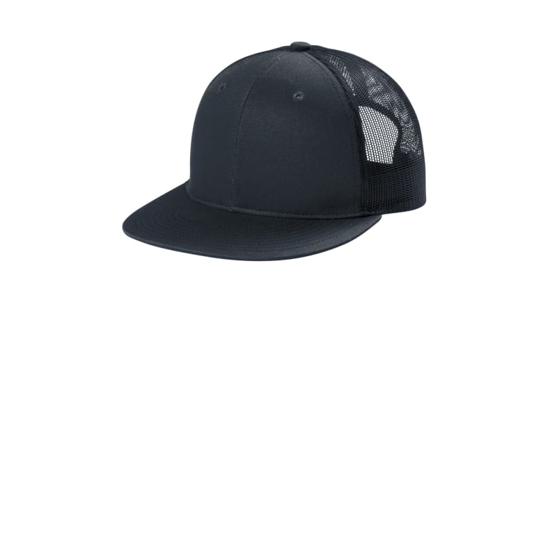 Port Authority Snapback Flat Bill Trucker Cap 10