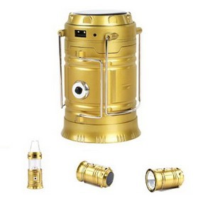 Retro LED Camping Lantern Rechargeable Multifunction Light 9