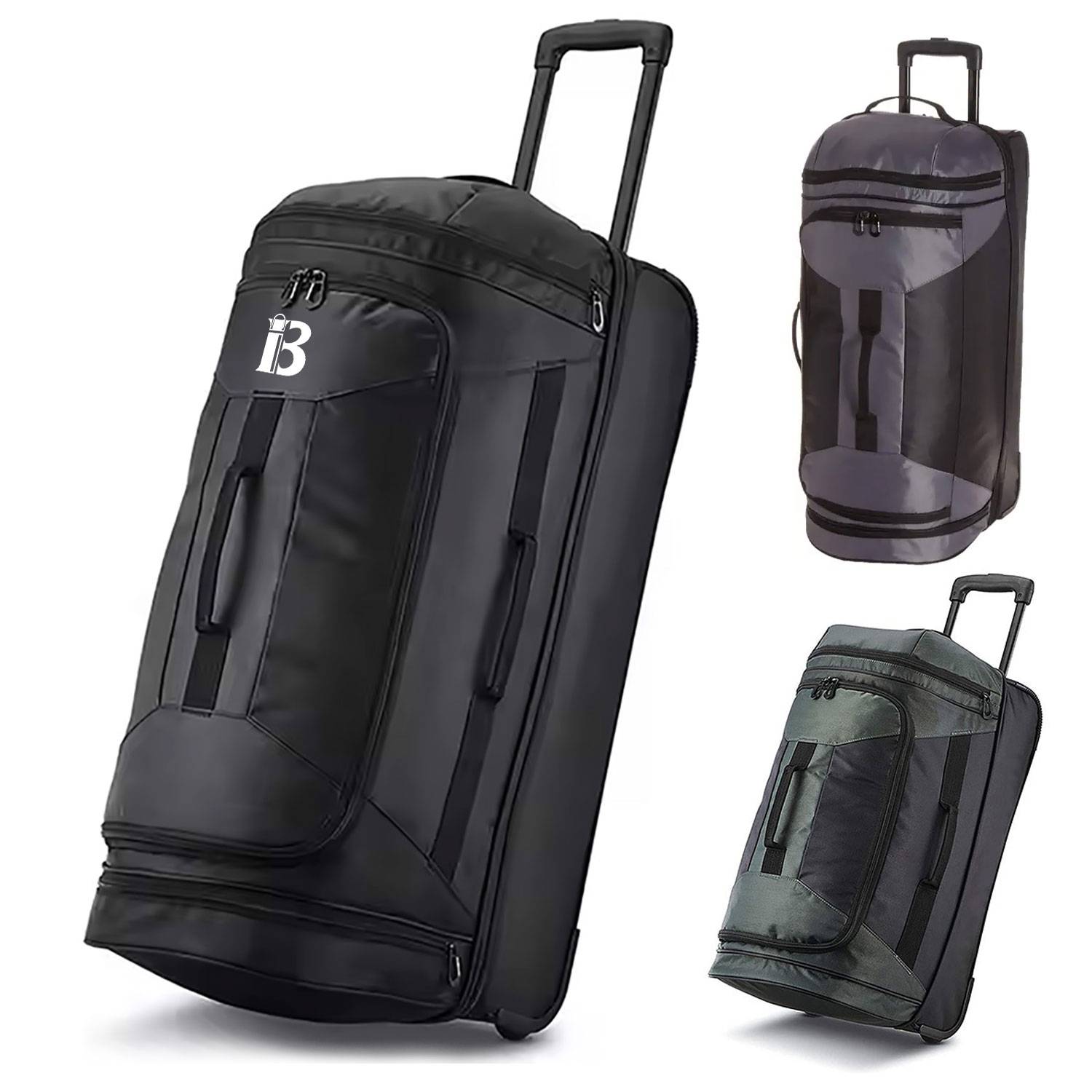 Foldable wheeled storage trolley bag 1