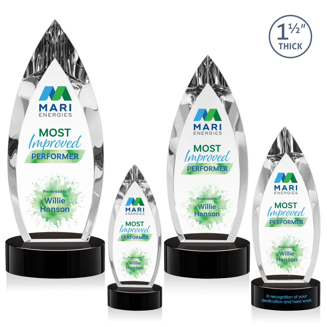 Fortier VividPrint™ Award on Base - Black