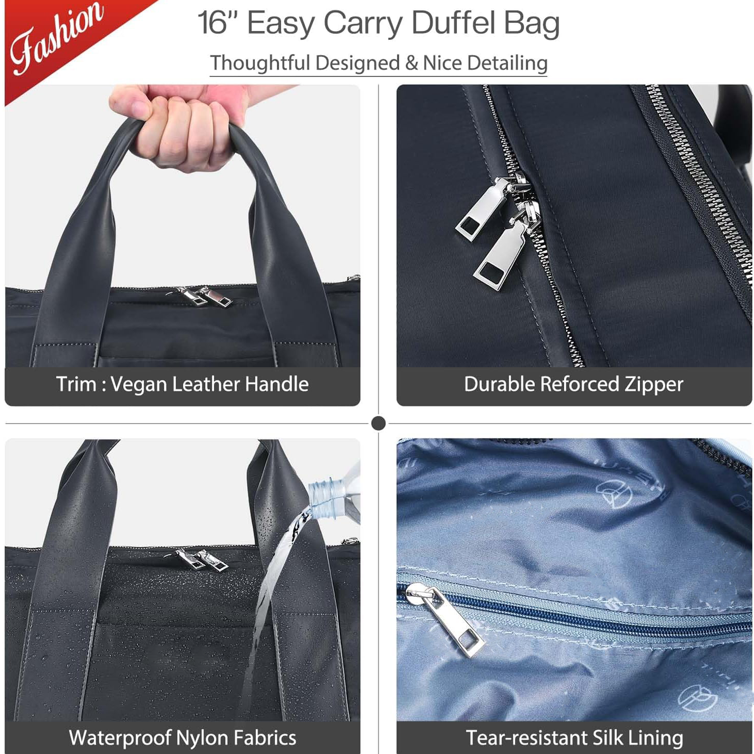 Small Gym Duffel Bag for Women 3