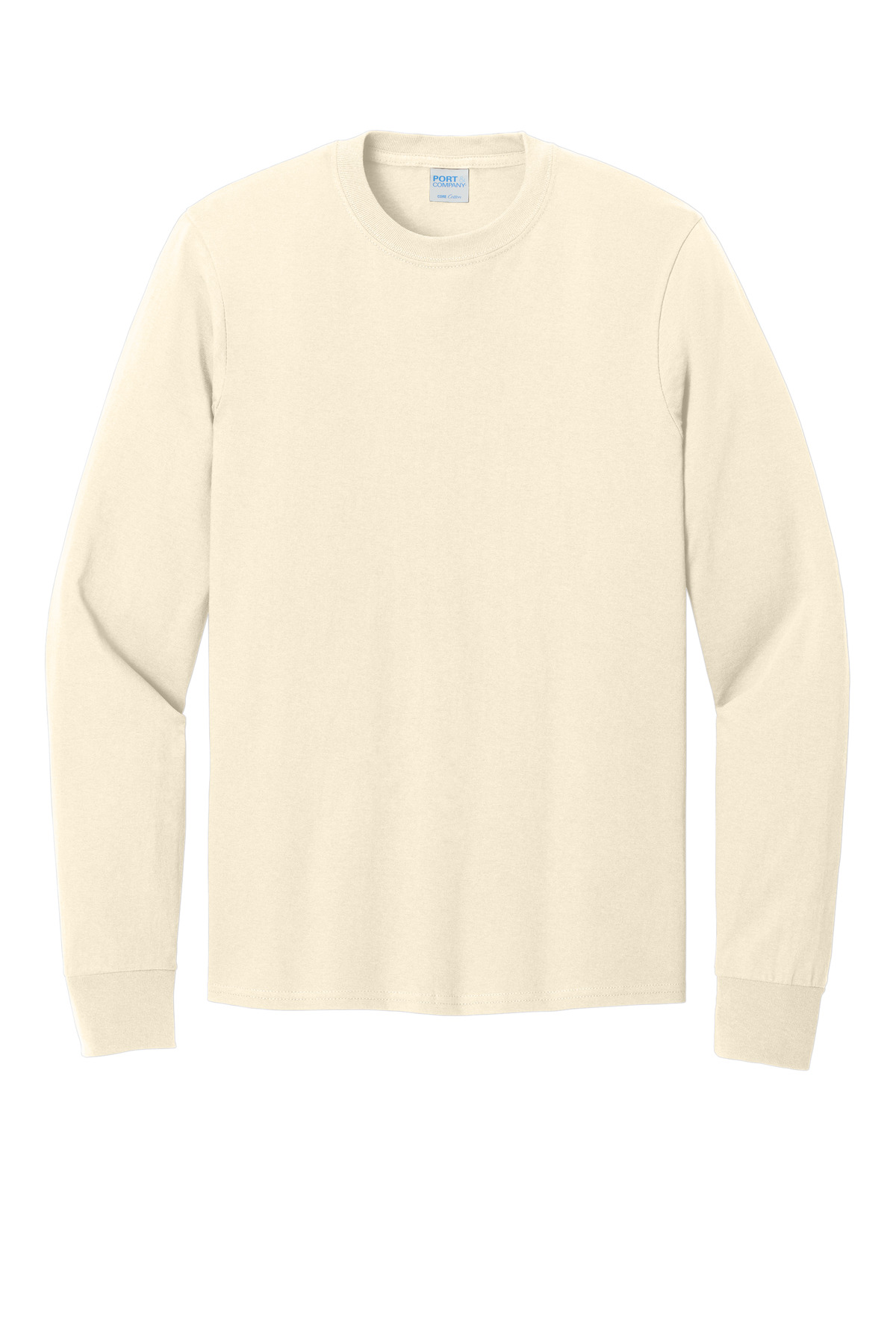 Port & Co Long Sleeve Core Cotton Tee. PC54LS 5
