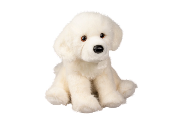 Everest White Retriever Stuffed Animal 2