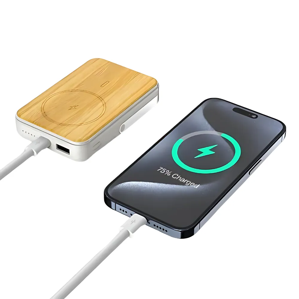 Bamboo Charger with Magsafe 6