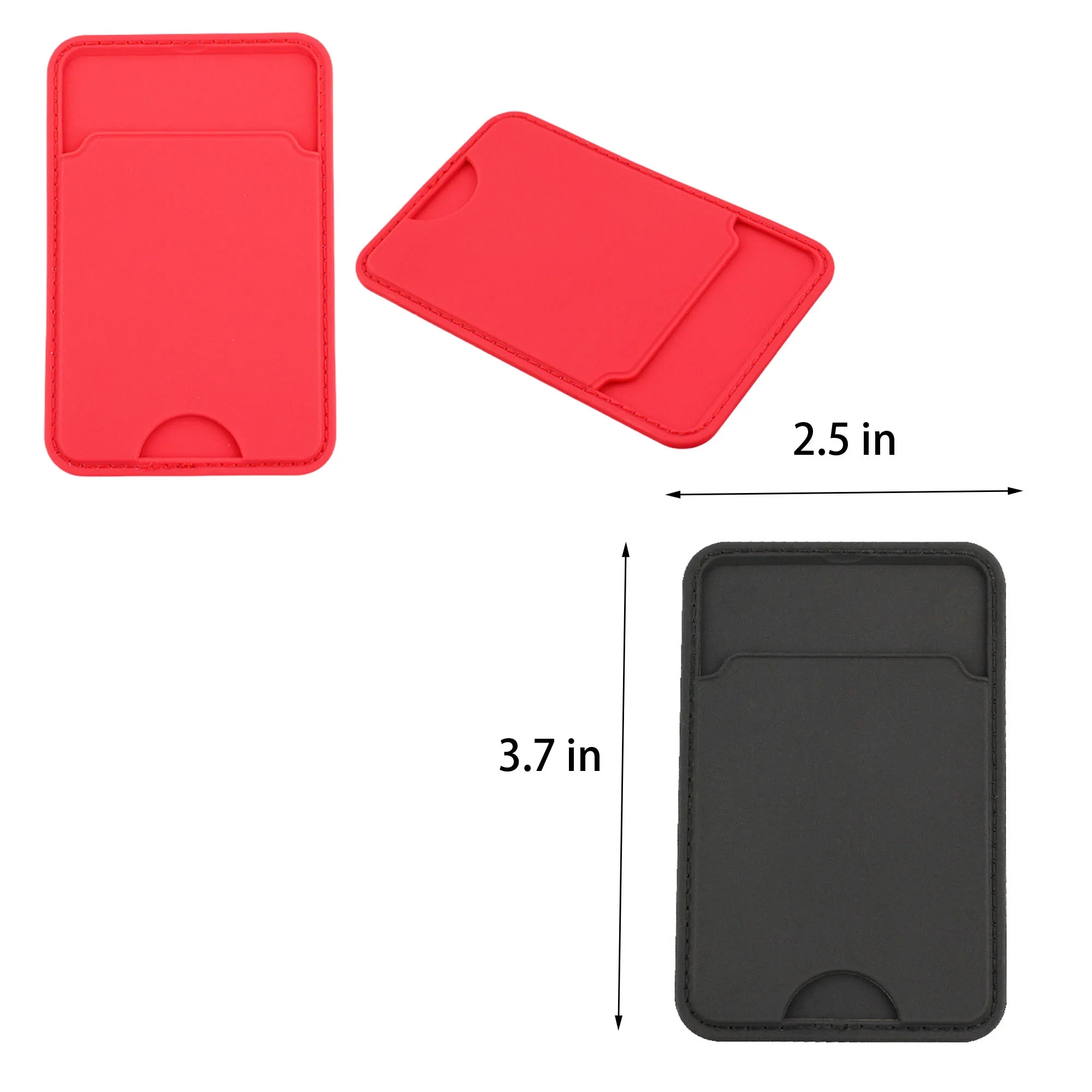 Silicone Stick-on Phone Holder Wallet 8