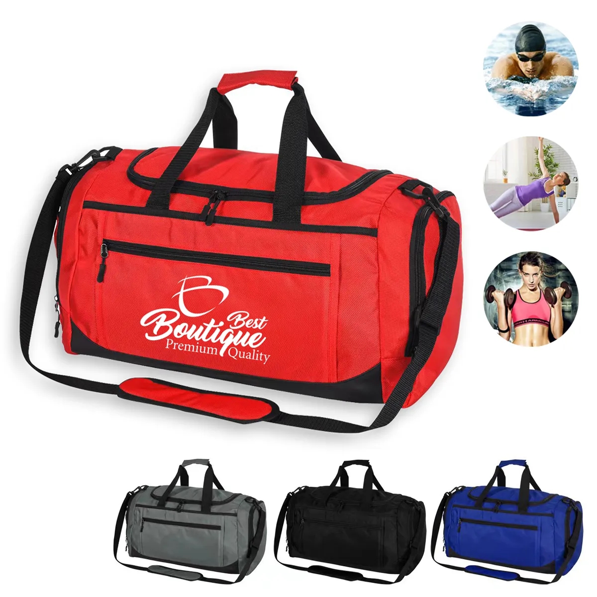 Training Day Duffel Bag Storage Waterproof Backpack Travel 6