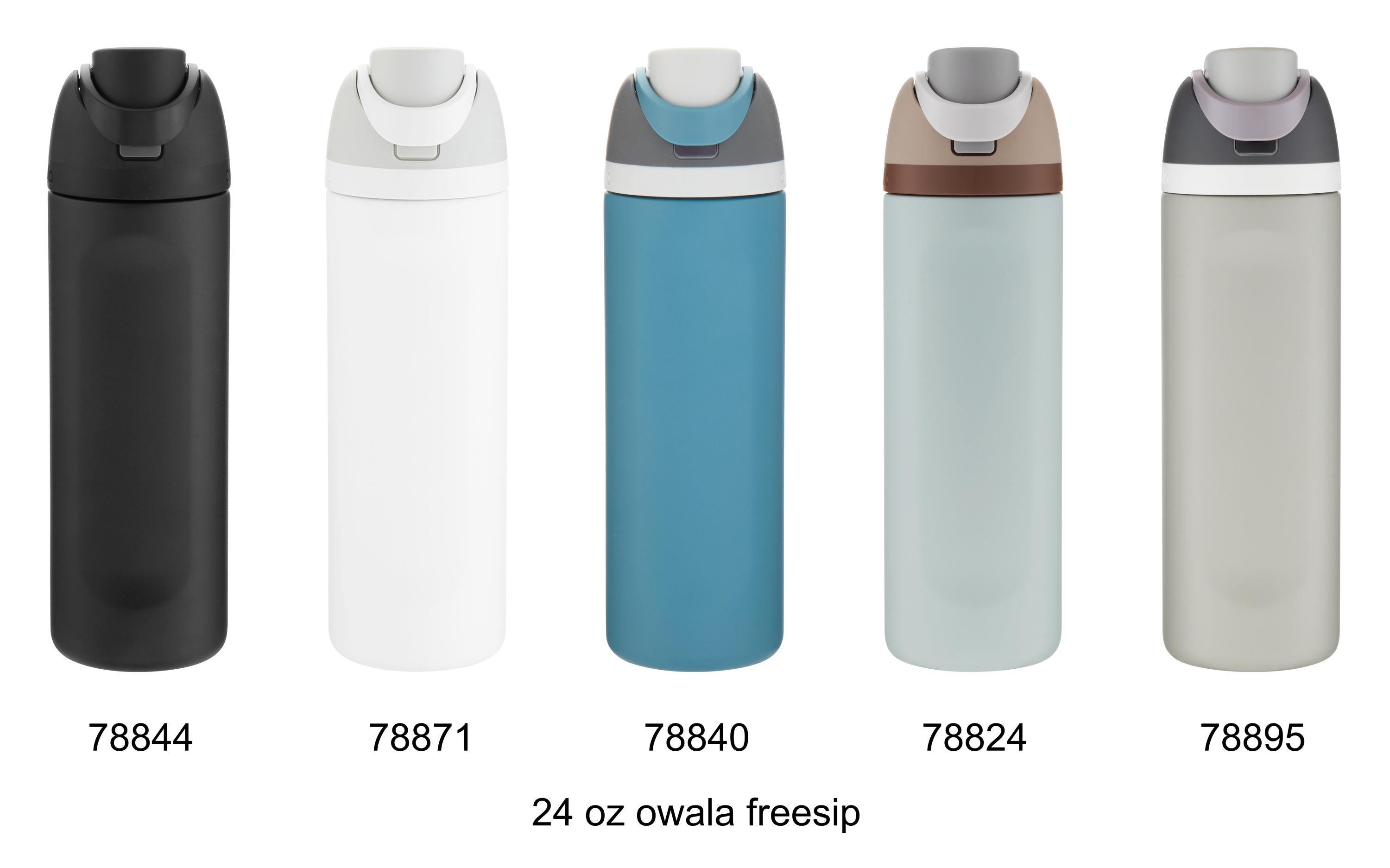 24 oz owala freesip, custom water bottle with logo imprint 99