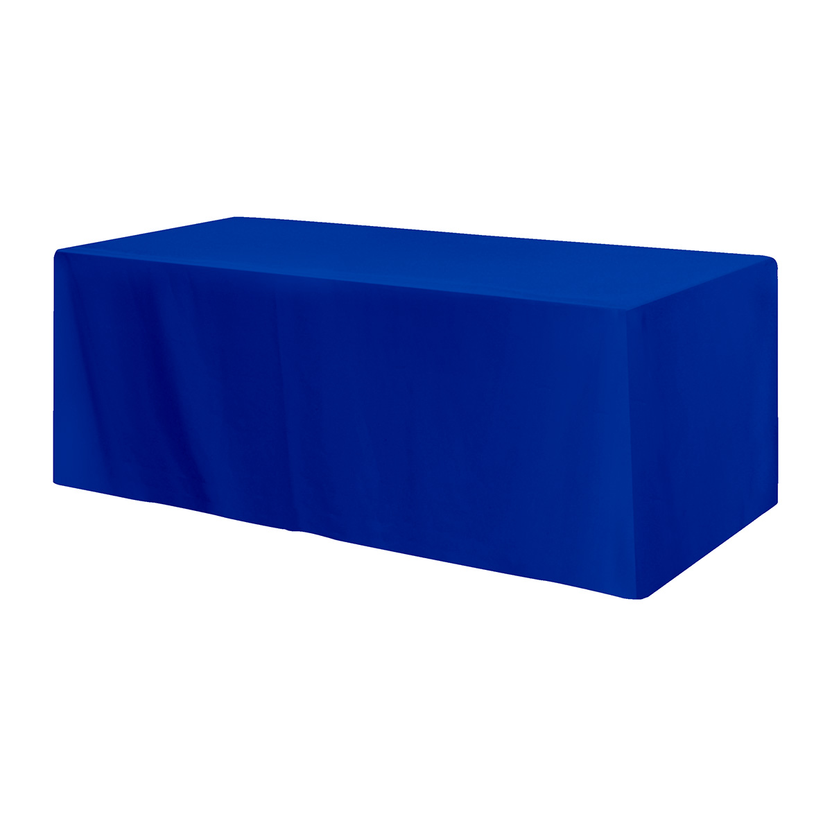 Fitted Poly/Cotton 4-sided Table Cover - Fits 8' Standard Table 7