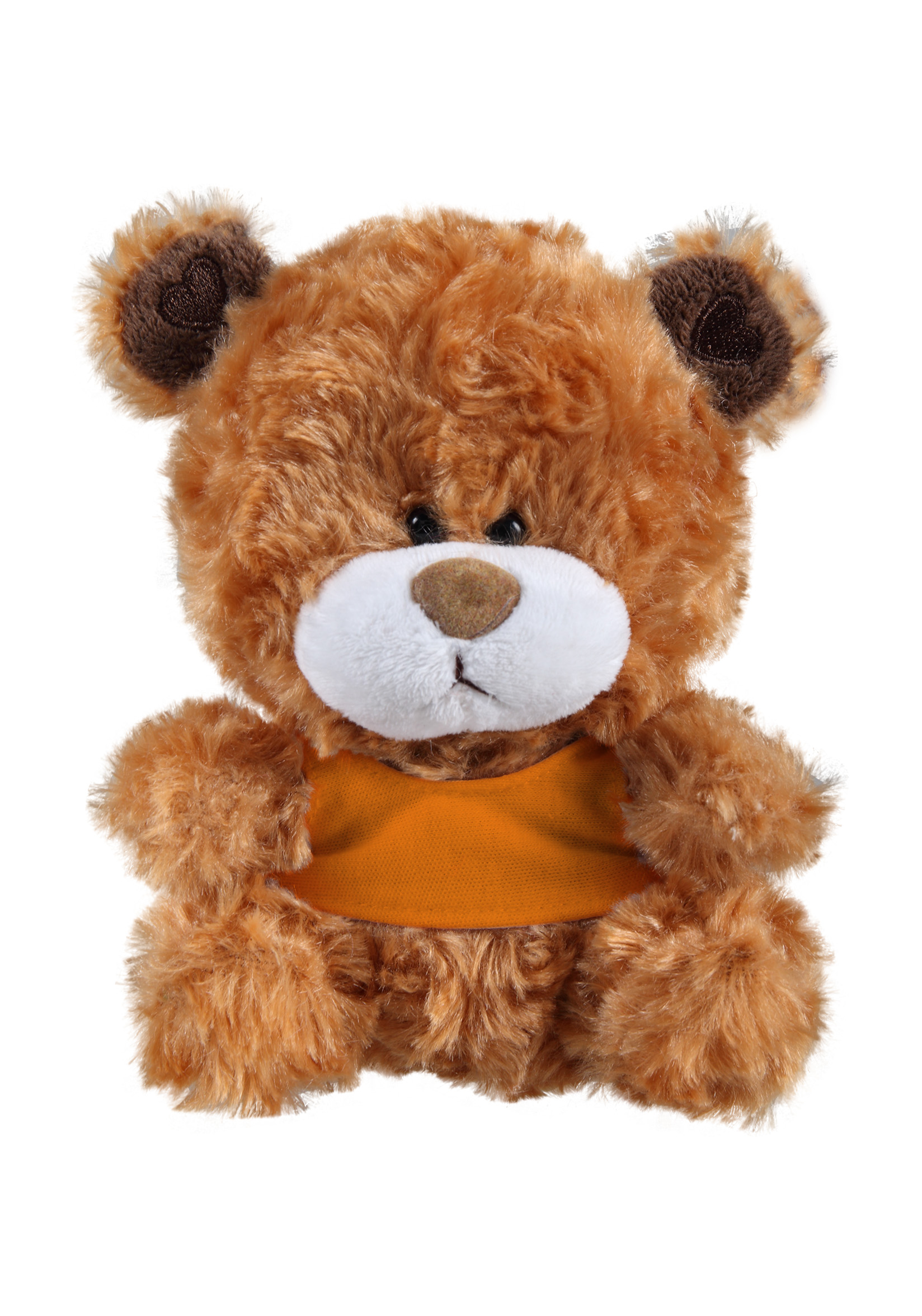 Soft Plush Mocha Qbear with Tank top 20