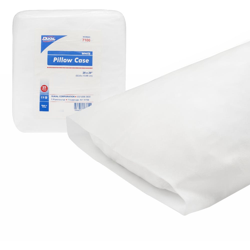 Disposable Pillowcases - Fluid Resistant White 2