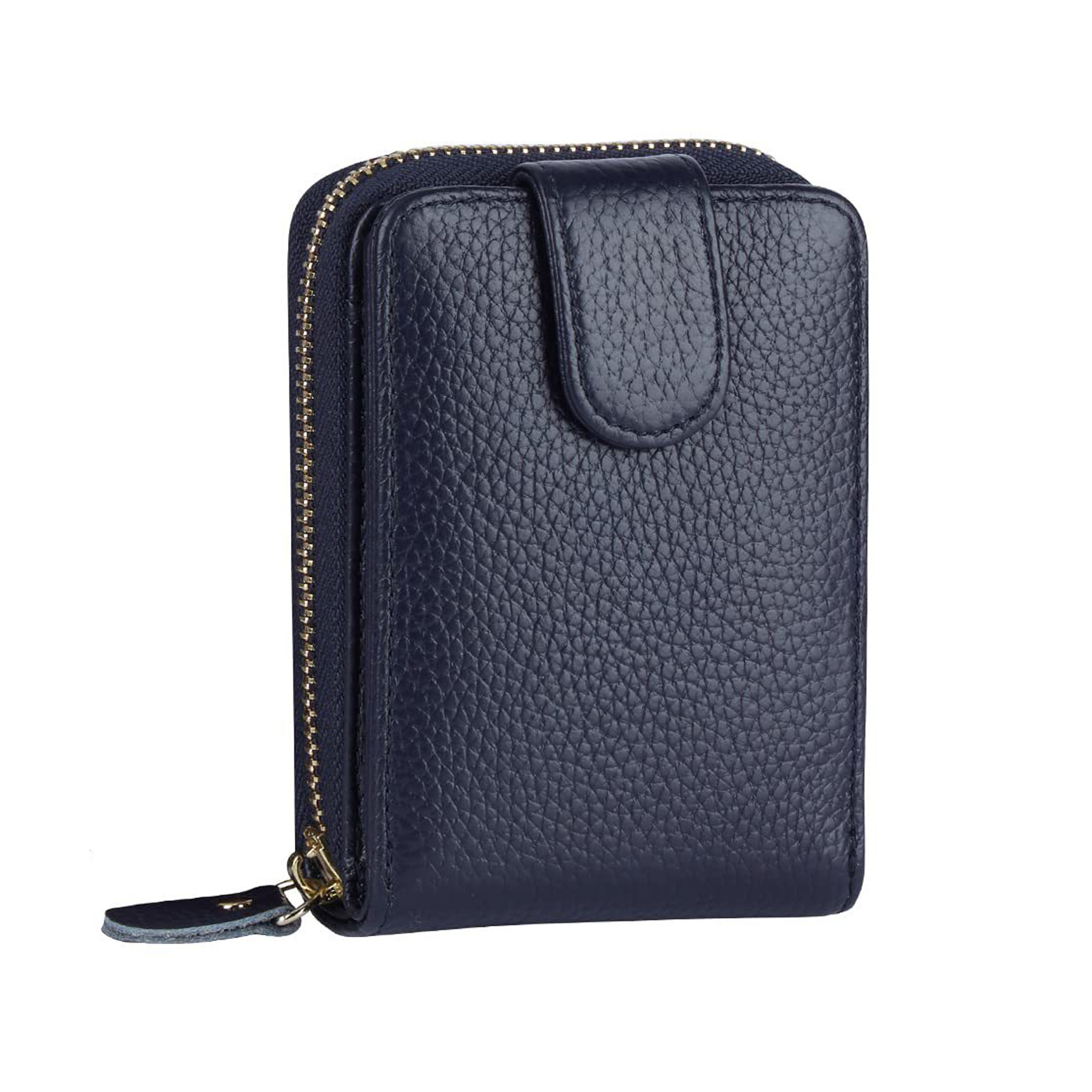Genuine leather men's organ card bag 2