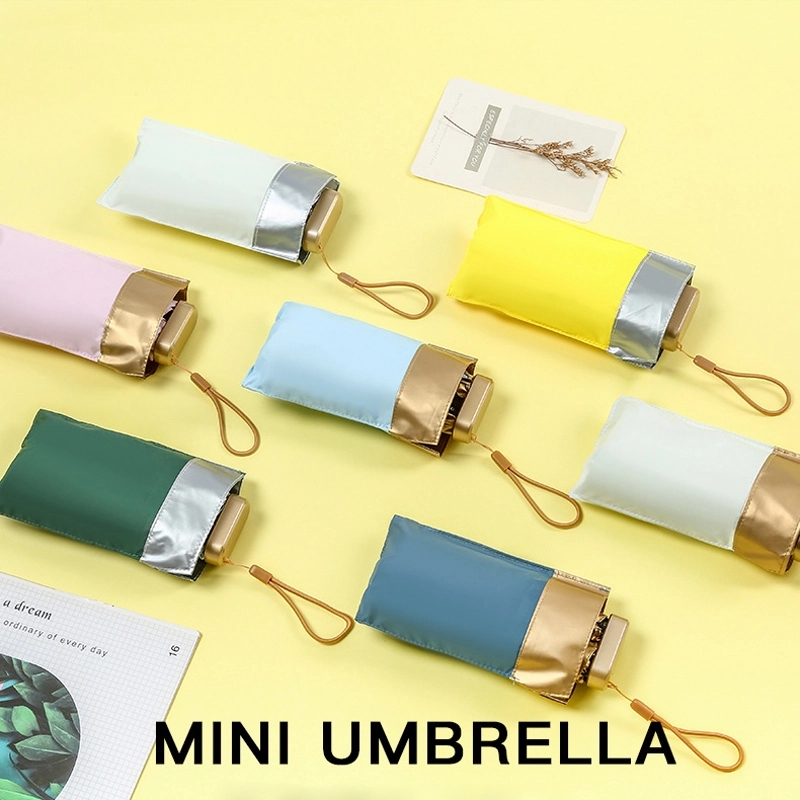 Travel Mini Folding Umbrella for Rain & Sun Protection 21