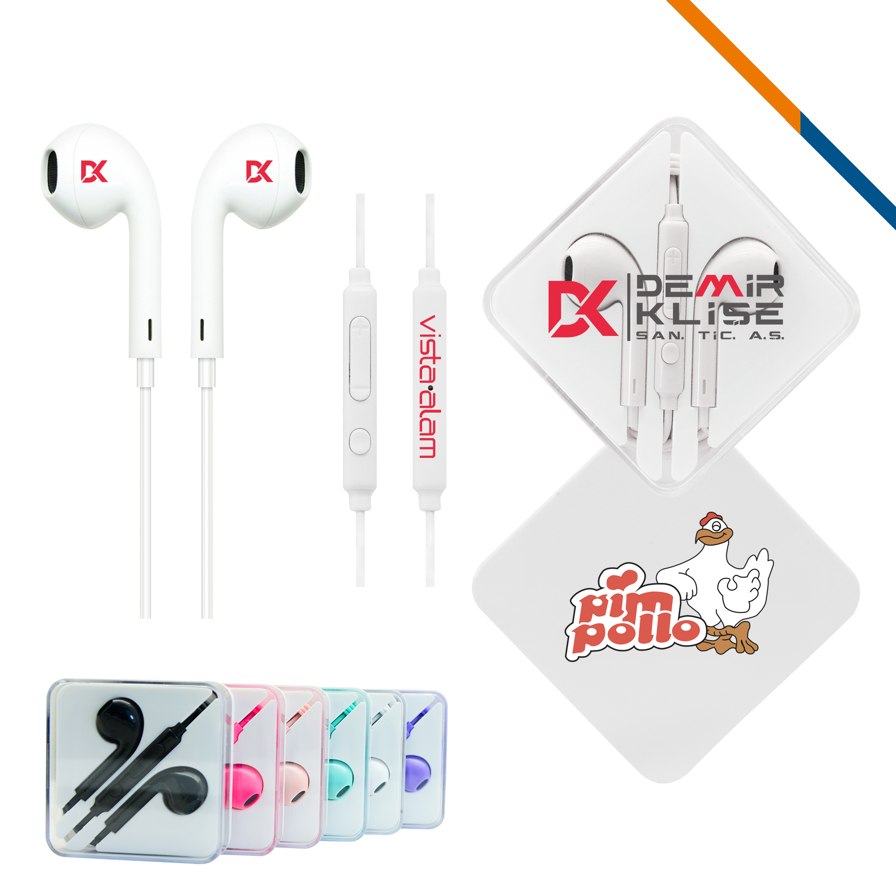 3.5mm Rhombus Wired EarBuds 7